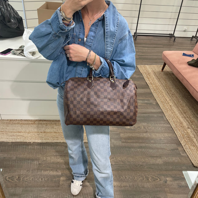 Sac Speedy 35 Damier Louis Vuitton