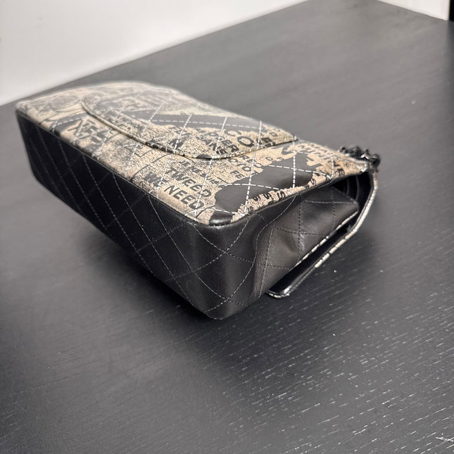 Sac Chanel Timeless édition limitée Graffiti Ladies first