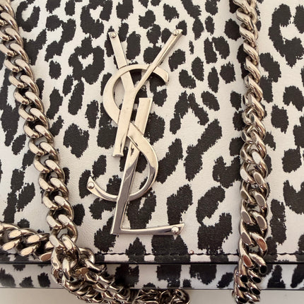 Sac Saint Laurent Kate Léopard