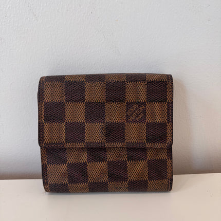 Portefeuille Elise Louis Vuitton Damier