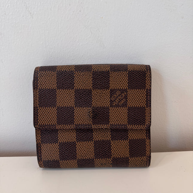 Portefeuille Elise Louis Vuitton Damier