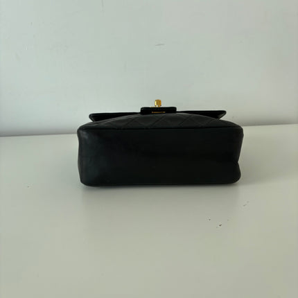 Sac Chanel vintage top handle noir