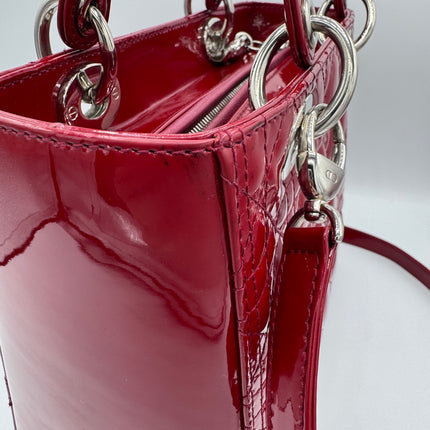 Sac Lady Dior Medium Vernis Dior
