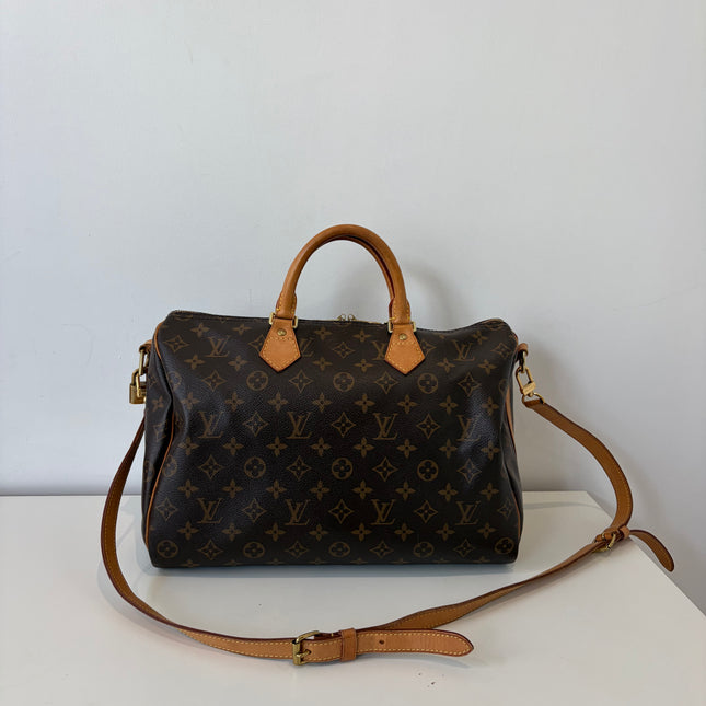 Sac Louis Vuitton Speedy 35 Monogram bandoulière