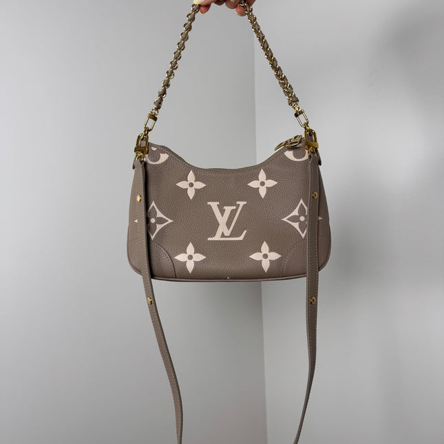 Sac Louis Vuitton Boulogne PM Cuir Empreinte Bicolore