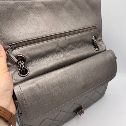Sac 2.55 Chanel Grand Argent