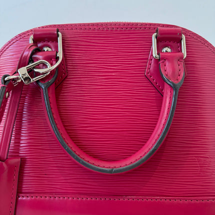 Sac Louis Vuitton BB Alma Cuir Épi Rose