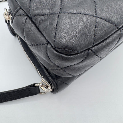 Sac Chanel mini double noir