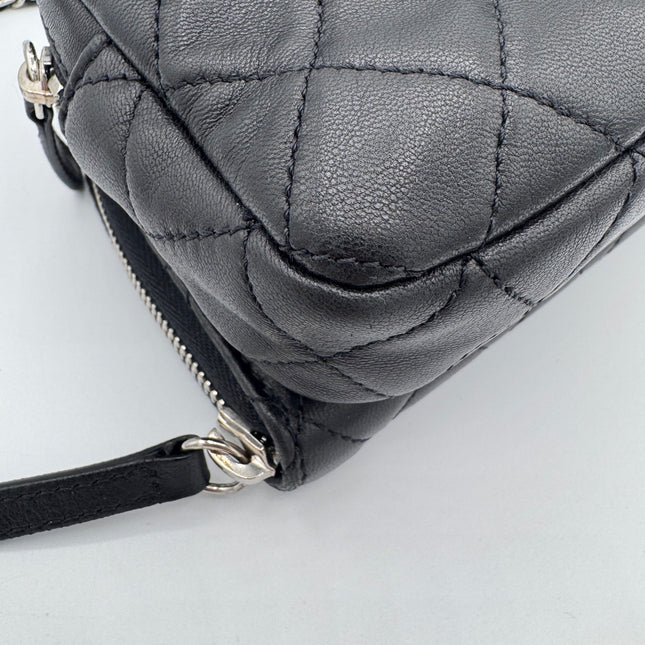 Sac Chanel mini double noir