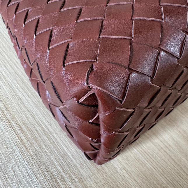Sac Andiamo Petit Bottega Veneta Marron Sapele