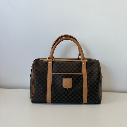 Sac Celine Boston toile Macadam