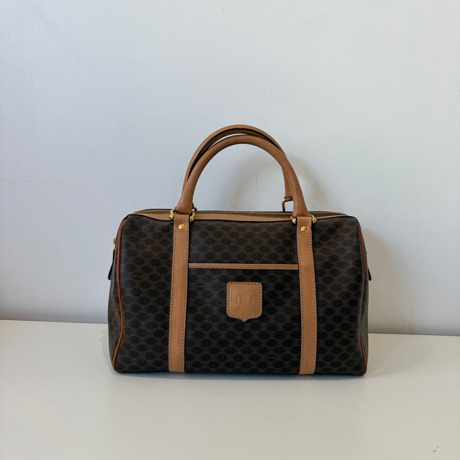 Sac Celine Boston toile Macadam