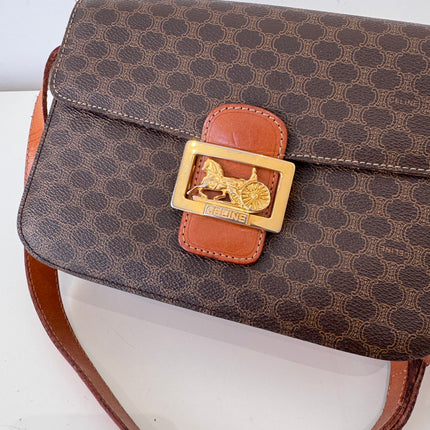 Sac Céline macadam fermoir calèche