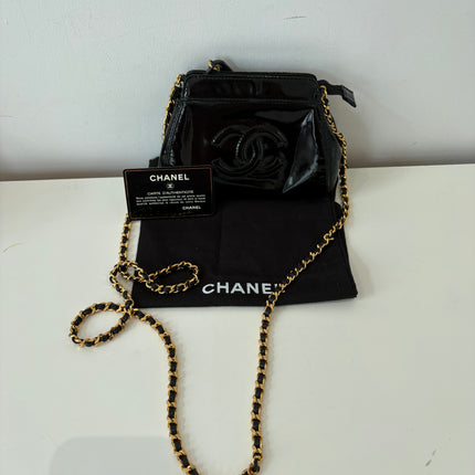 Sac Chanel bourse vernis