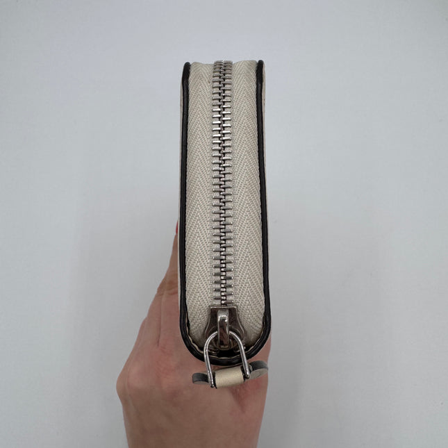 Portefeuille Louis Vuitton Zippy cuir mahina