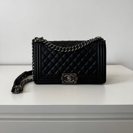 Sac Chanel Boy Medium Noir