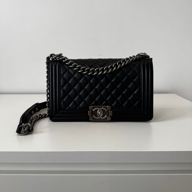 Sac Chanel Boy Medium Noir