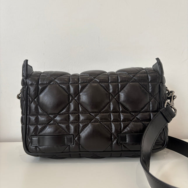 Sac Dior Camp Small cuir noir
