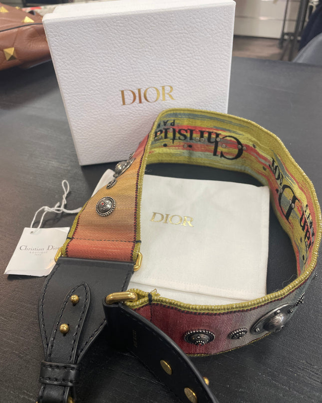 Bandoulière Dior multicolore
