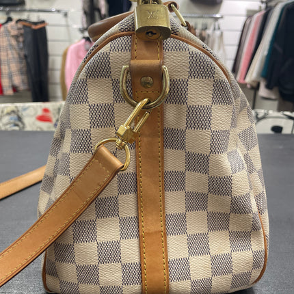 Louis Vuitton Speedy 30 Damier Azur