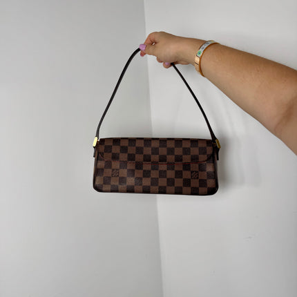 Sac Pochette Louis Vuitton Recoleta Damier Ébène