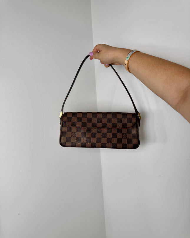 Sac Pochette Louis Vuitton Recoleta Damier Ébène