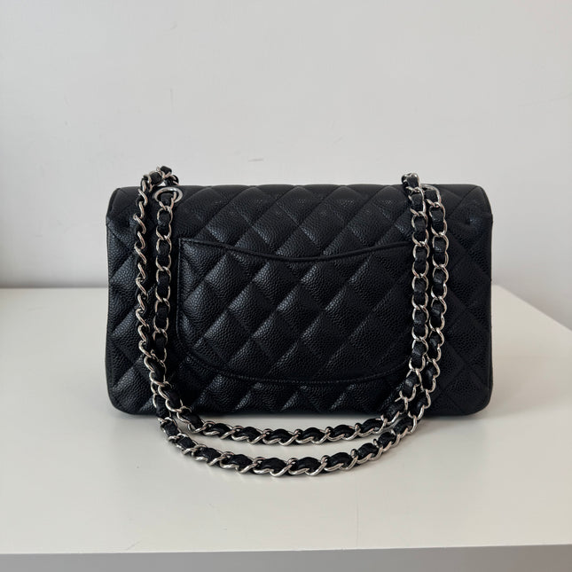 Sac Chanel 11.12 timeless classique cuir caviar