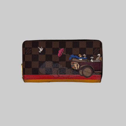 Portefeuille Louis Vuitton Zippy Damier Multicolore