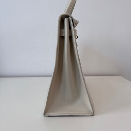 Sac Hermès Kelly 32 Blanc craie