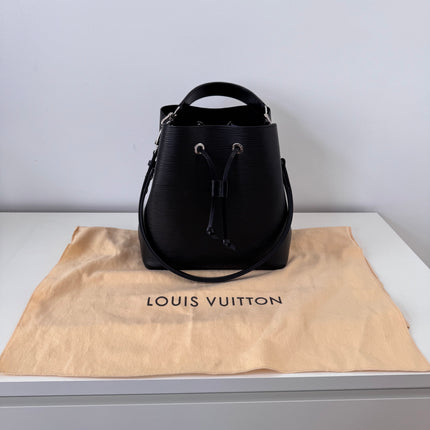 Sac Louis Vuitton Neo Noé Cuir Épi Noir