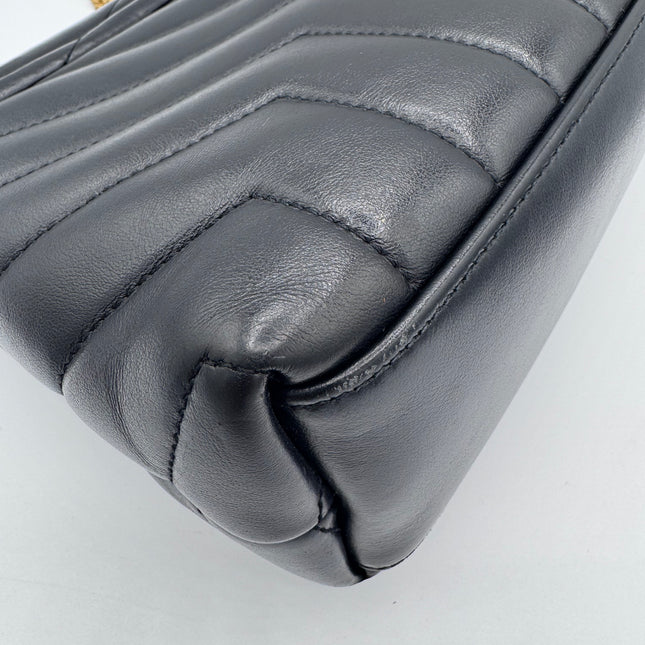 Sac Loulou Small Noir Saint Laurent