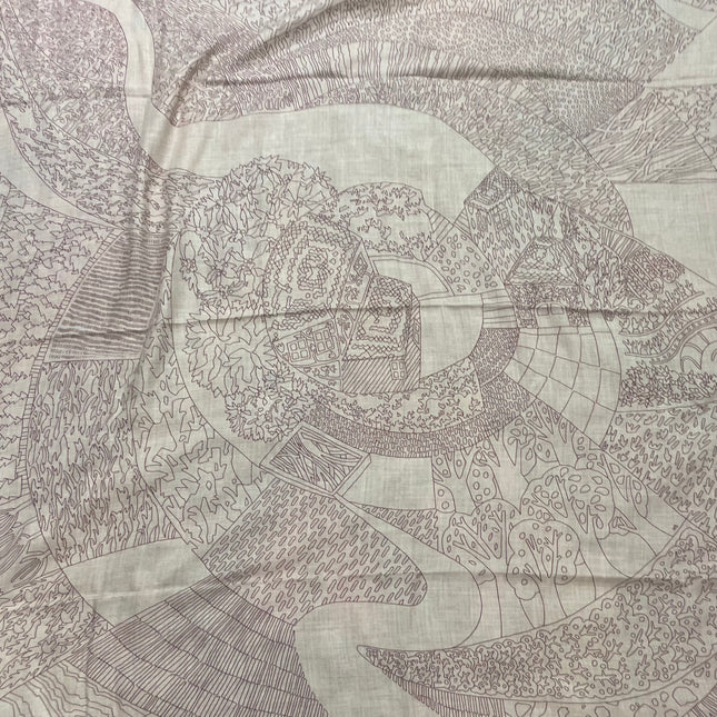 Hermès châle 140cm à travers champs