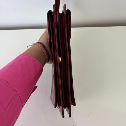 Pochette Cartier à Dragonne bordeaux
