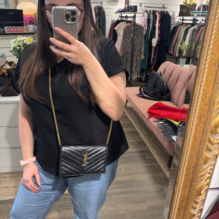 Sac Wallet Enveloppe Cassandre Saint Laurent