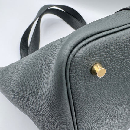 Sac Picotin 22 Hermès Vert Sapin