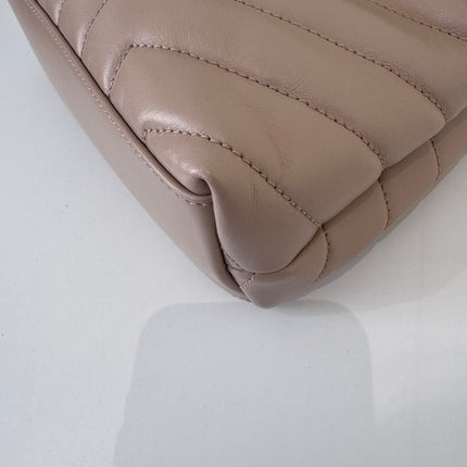 Sac Saint Laurent Loulou Small Beige