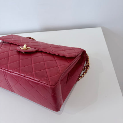 Sac Chanel Maxi timeless Double vintage Rouge