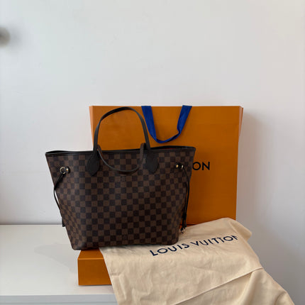 Sac Louis Vuitton Neverfull MM Damier ébène