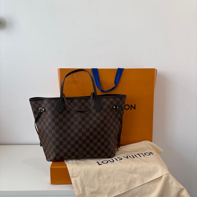 Sac Louis Vuitton Neverfull MM Damier ébène
