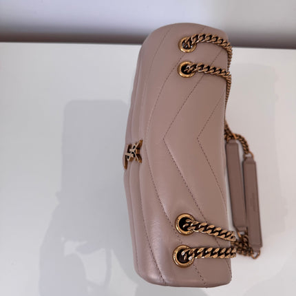 Sac Saint Laurent Loulou Small Beige