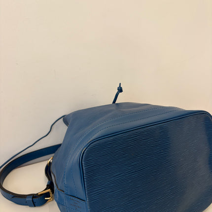 Sac Louis Vuitton Noé GM Épi bleu
