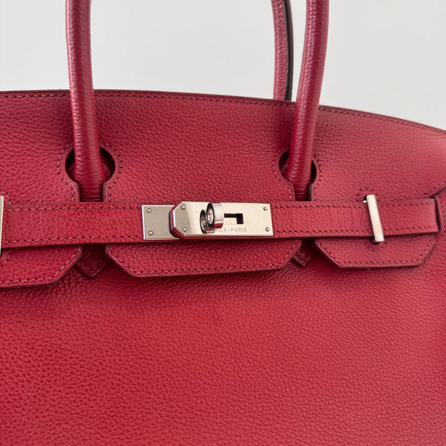 Sac Hermès Birkin 30 rouge piment