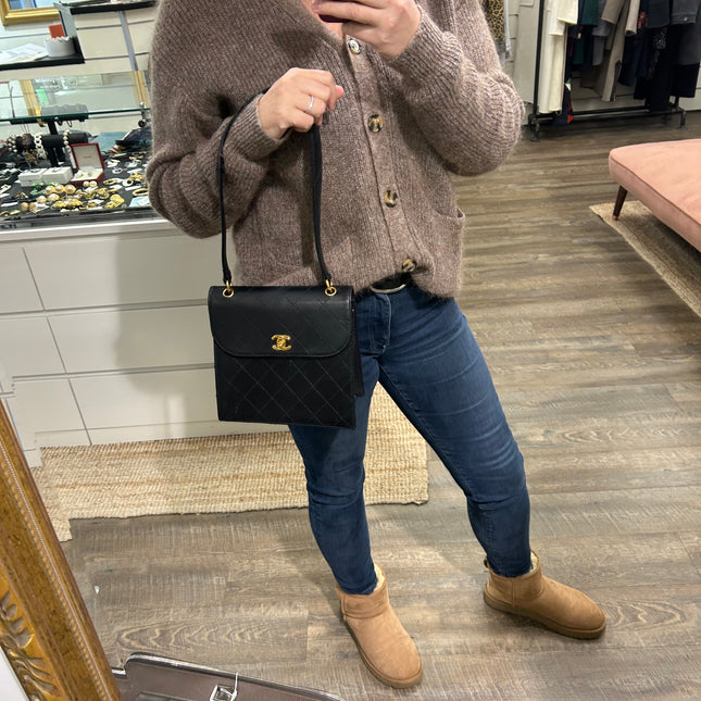 Sac à rabat vintage Chanel