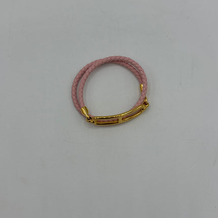 Bracelet Hermès Roulis Rose T1
