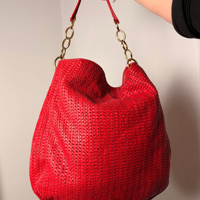 Sac Cabas Dior Tote rouge