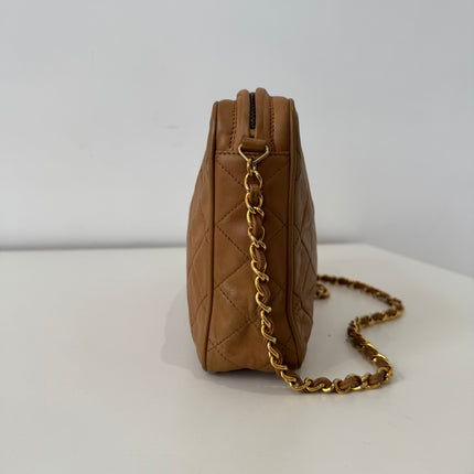 Sac Chanel Caméra Caramel bandoulière