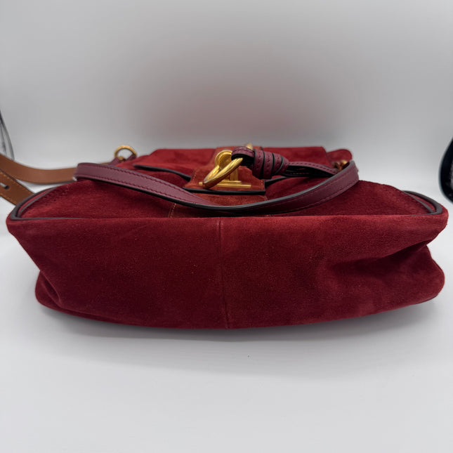 Sac Chloé Lexa bordeaux
