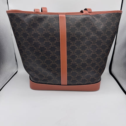 Cabas Celine Moyen Toile Triomphe