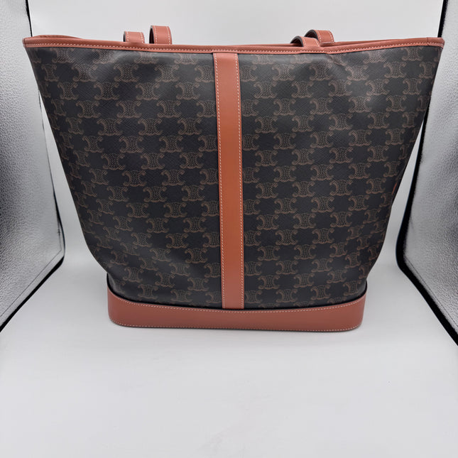 Cabas Celine Moyen Toile Triomphe