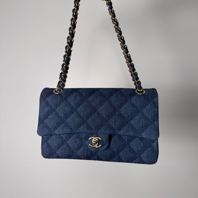Sac Timeless Chanel Bleu Jean